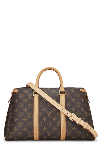 Louis Vuitton, Soufflot MM NM en toile Monogram d'occasion, marron