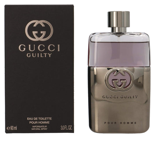 Gucci Guilty de Gucci pour homme Eau de Toilette Spray, 3 Fl Oz (Pack de 1)