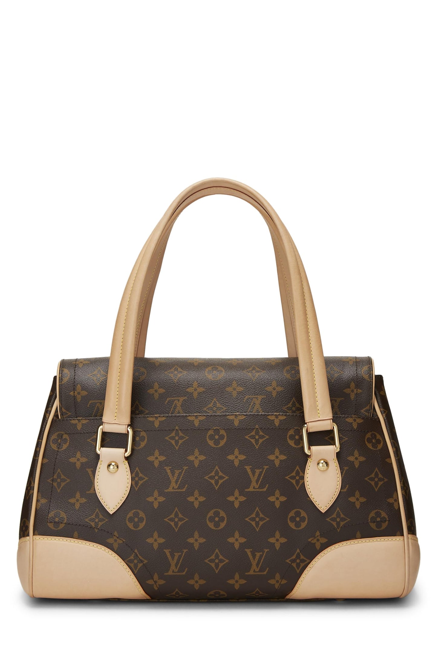 Louis Vuitton, Beverly GM en toile Monogram d'occasion, marron