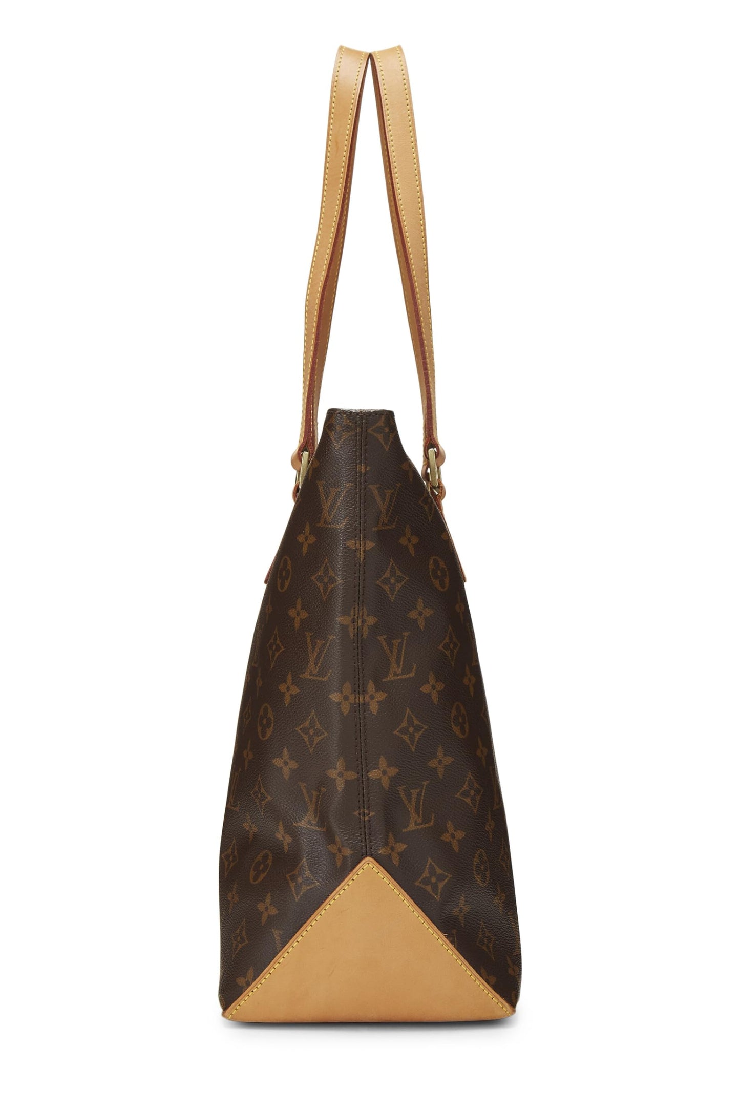 Louis Vuitton, Pre-Loved Monogram Canvas Cabas Mezzo, Brown