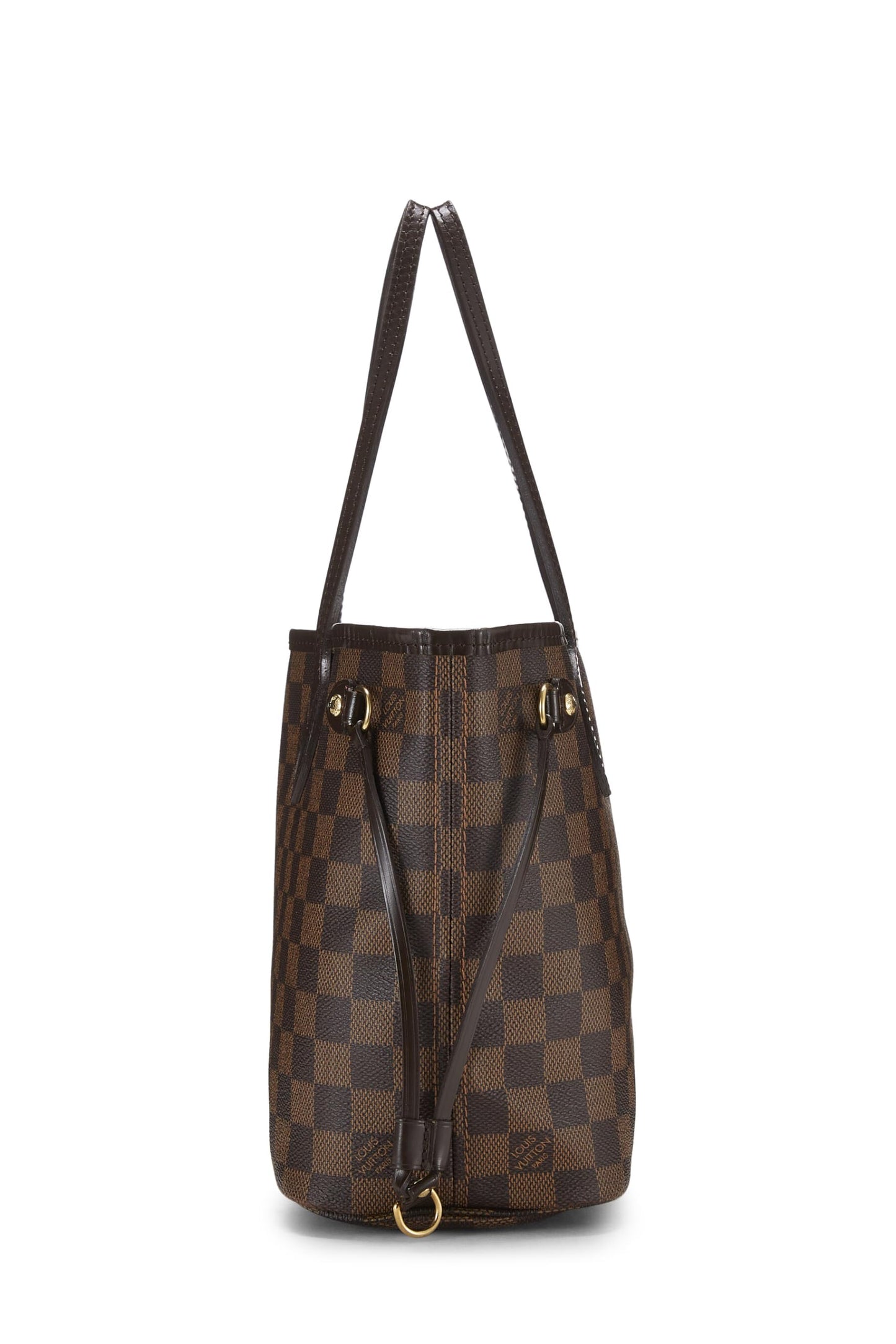 Louis Vuitton, Damier Ebene Neverfull PM d'occasion, marron