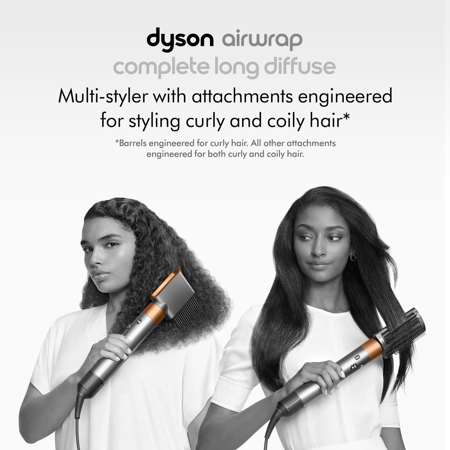 Dyson Airwrap™ Multi-Styler Complete Long Diffuse para cabello rizado y enroscado