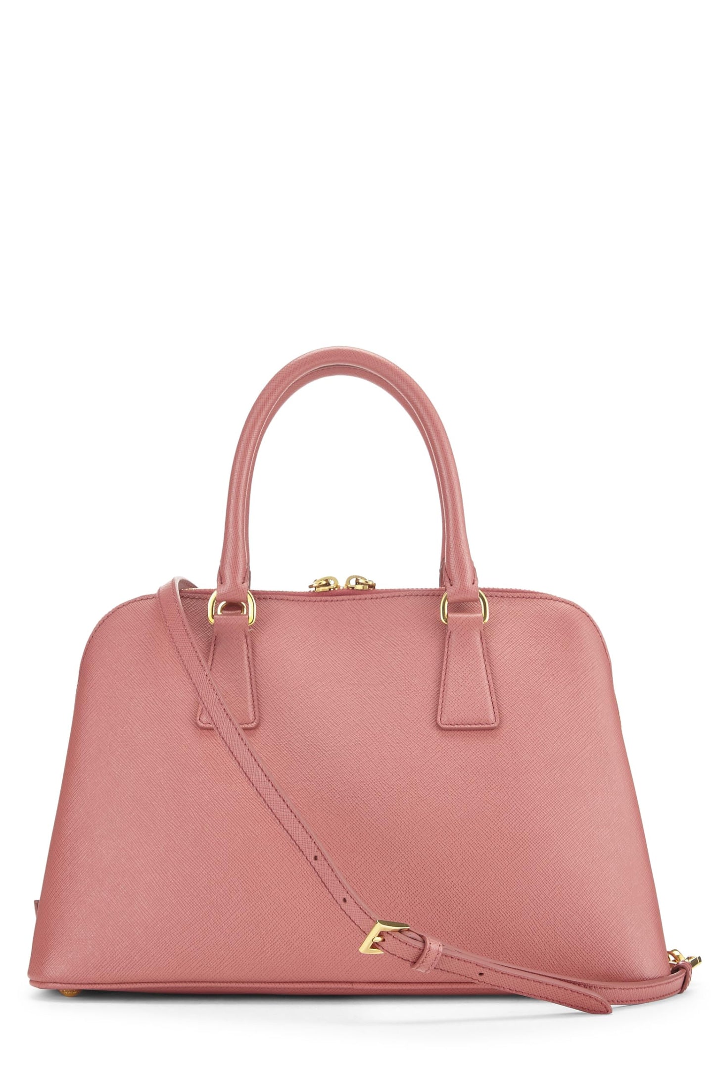 Prada, Promenade Medium Saffiano rose d'occasion, rose