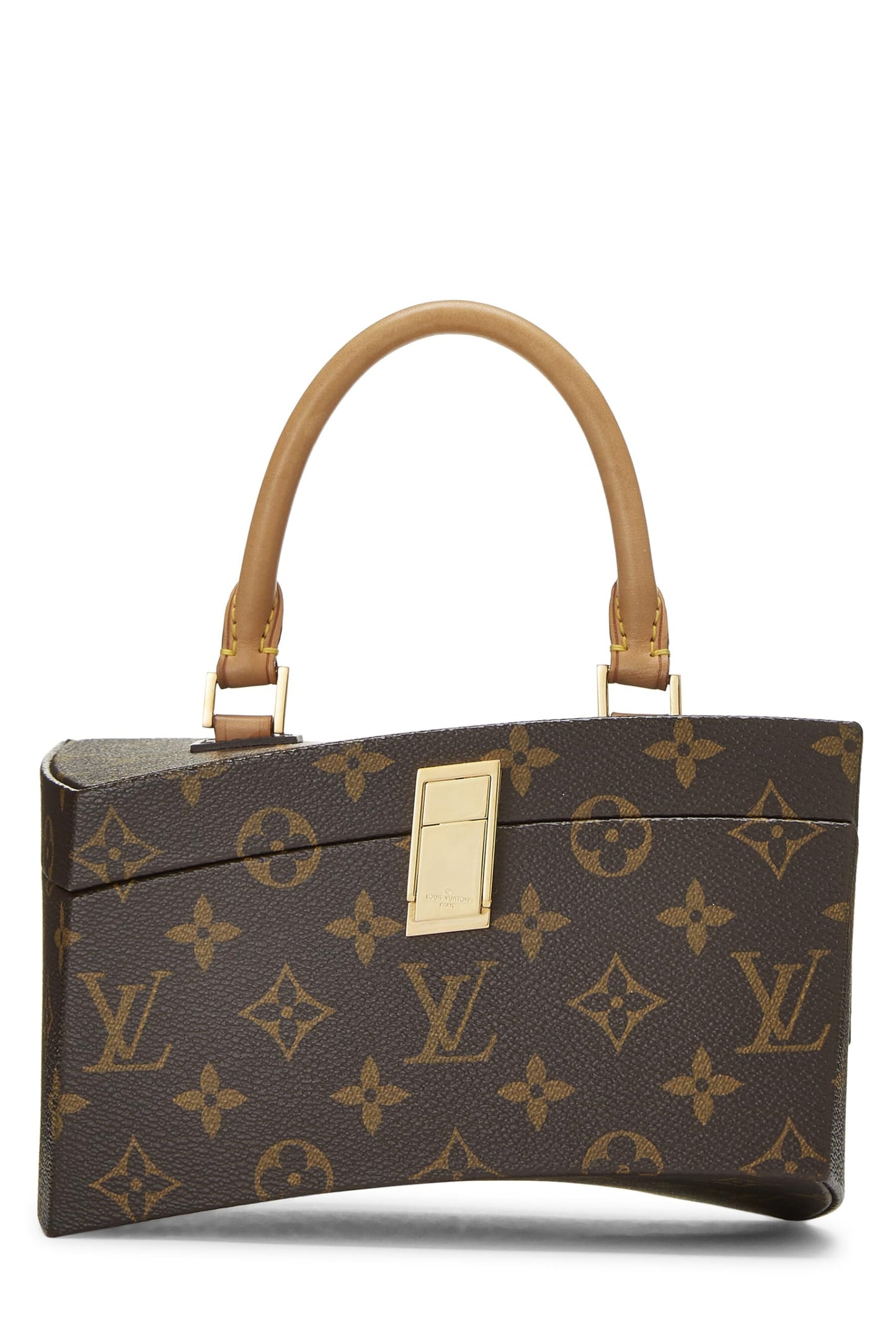 Louis Vuitton, Coffret torsadé en toile Monogram Frank Gehry x Louis Vuitton d'occasion, marron