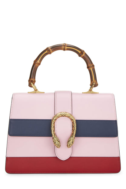 Gucci, Bolso de mano Dionysus Bamboo de cuero rosa Pre-Loved, Rosa