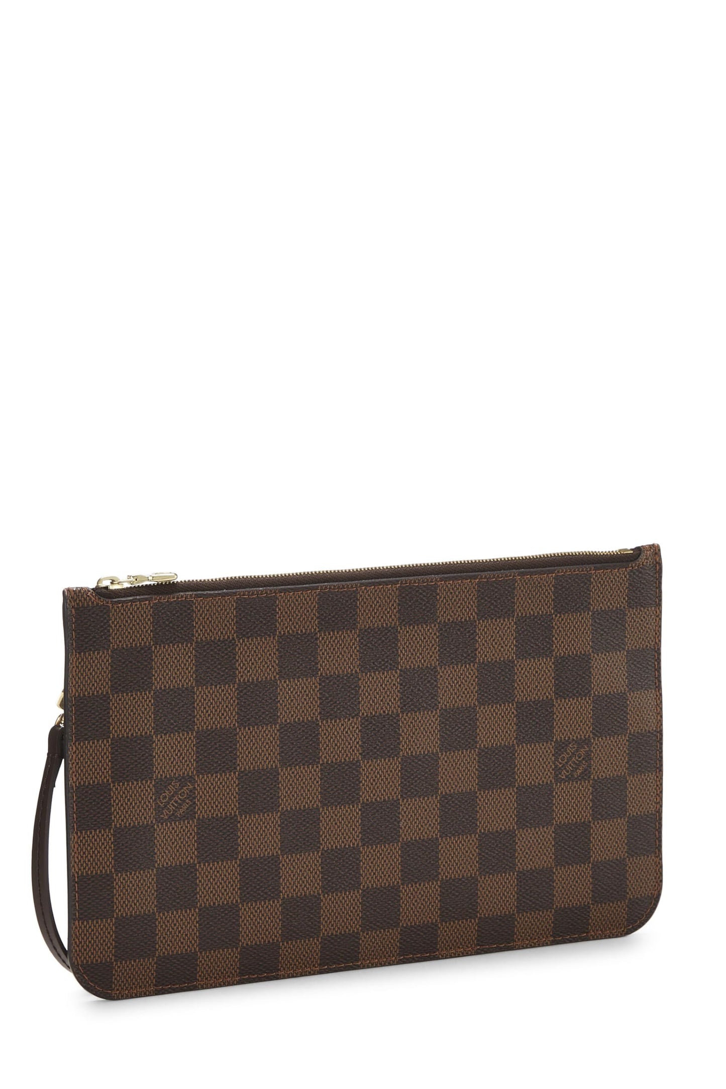 Louis Vuitton, Pre-Loved Damier Ebene Neverfull Pouch MM, Brown