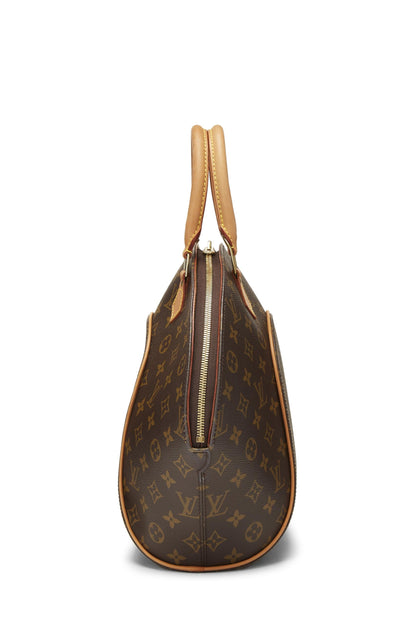 Louis Vuitton, Elipse MM de lona con monograma Pre-Loved, Marrón