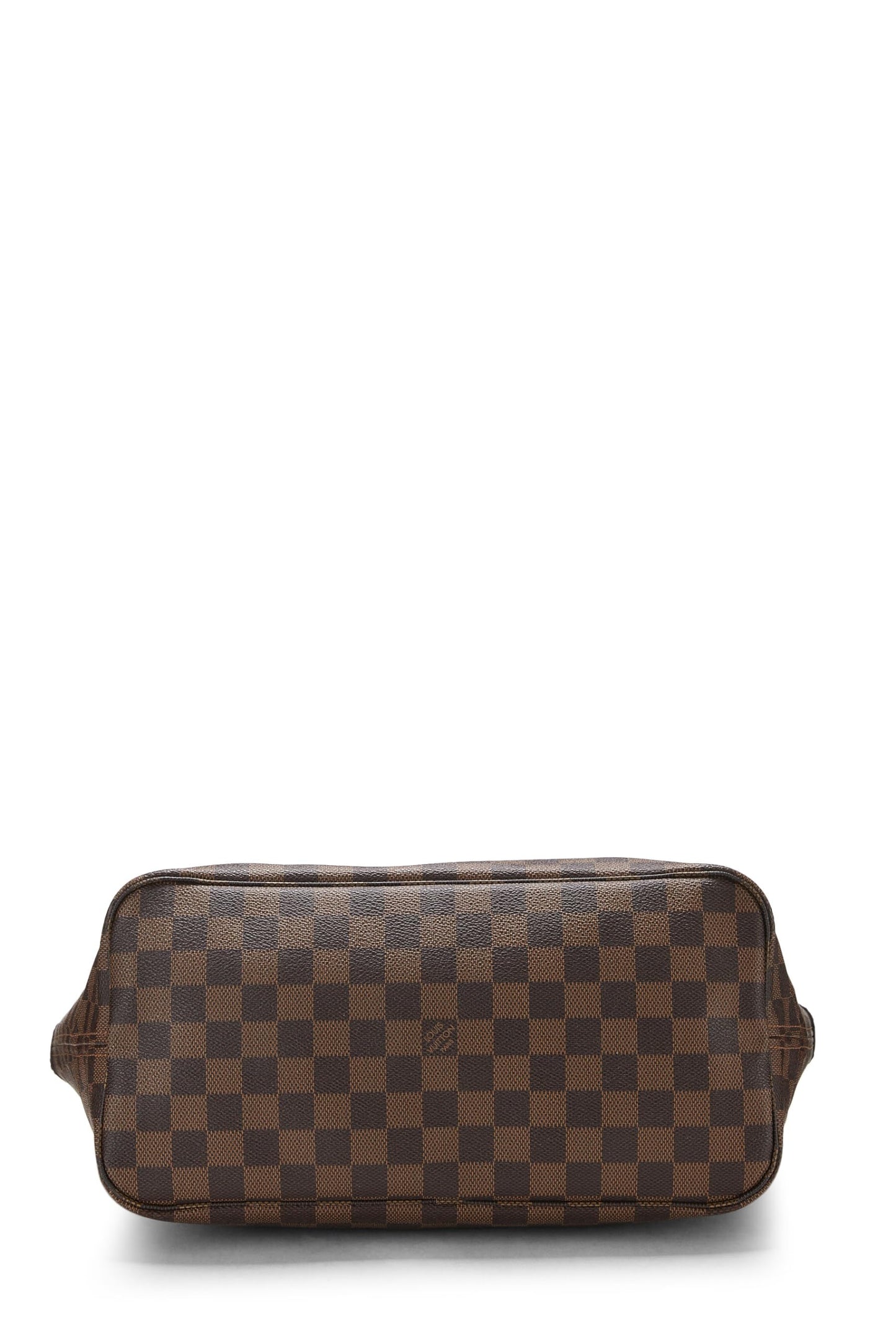 Louis Vuitton, Damier Ebene Neverfull MM NM preamado, Marrón