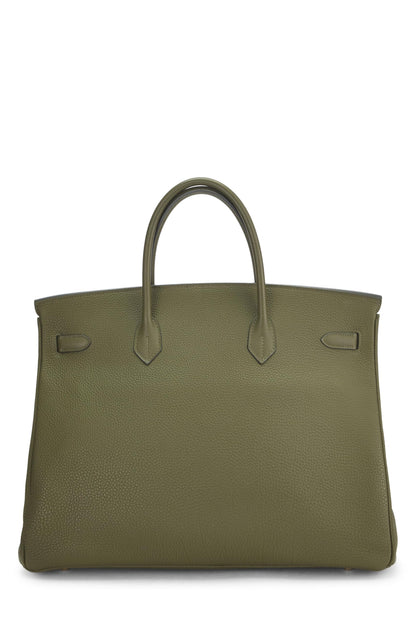 Hermès, sac Togo Birkin 40 Vert Veronese d'occasion, Vert Veronese