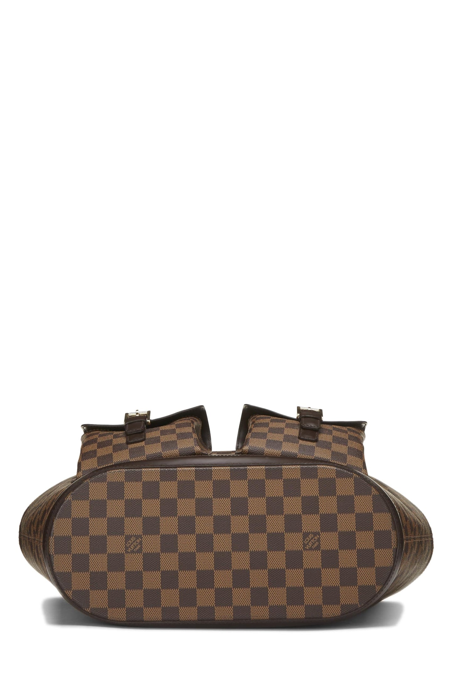 Louis Vuitton, Damier Ebene Manosque GM usado, Marrón