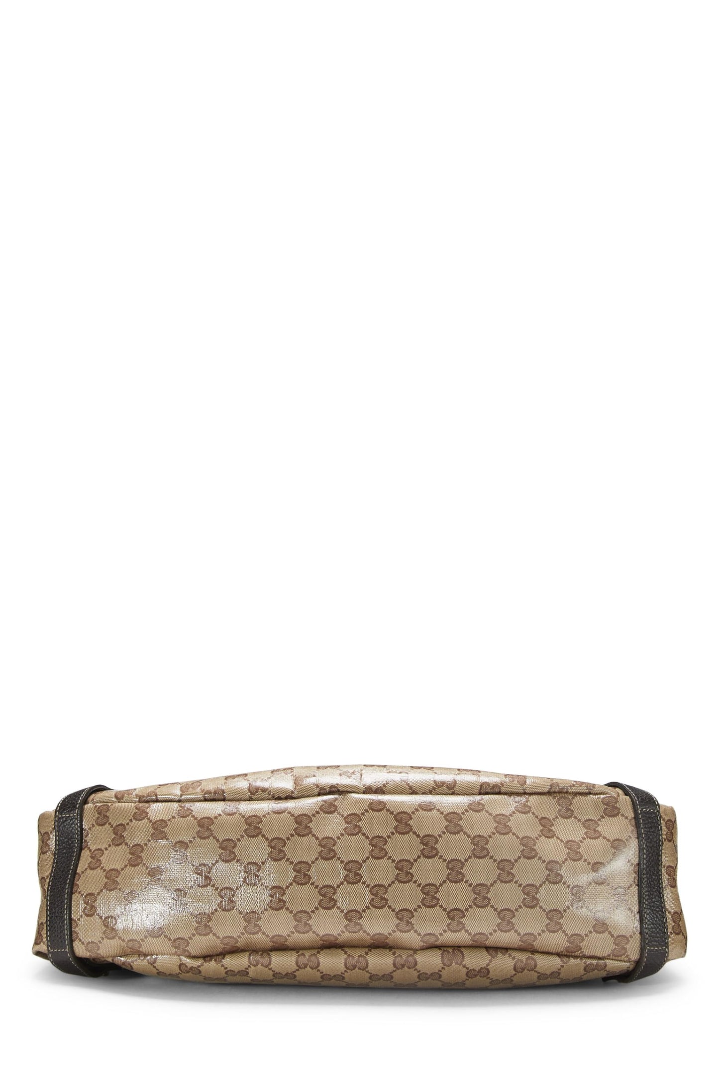 Gucci, sac fourre-tout Abbey en toile cristal GG d'occasion, marron