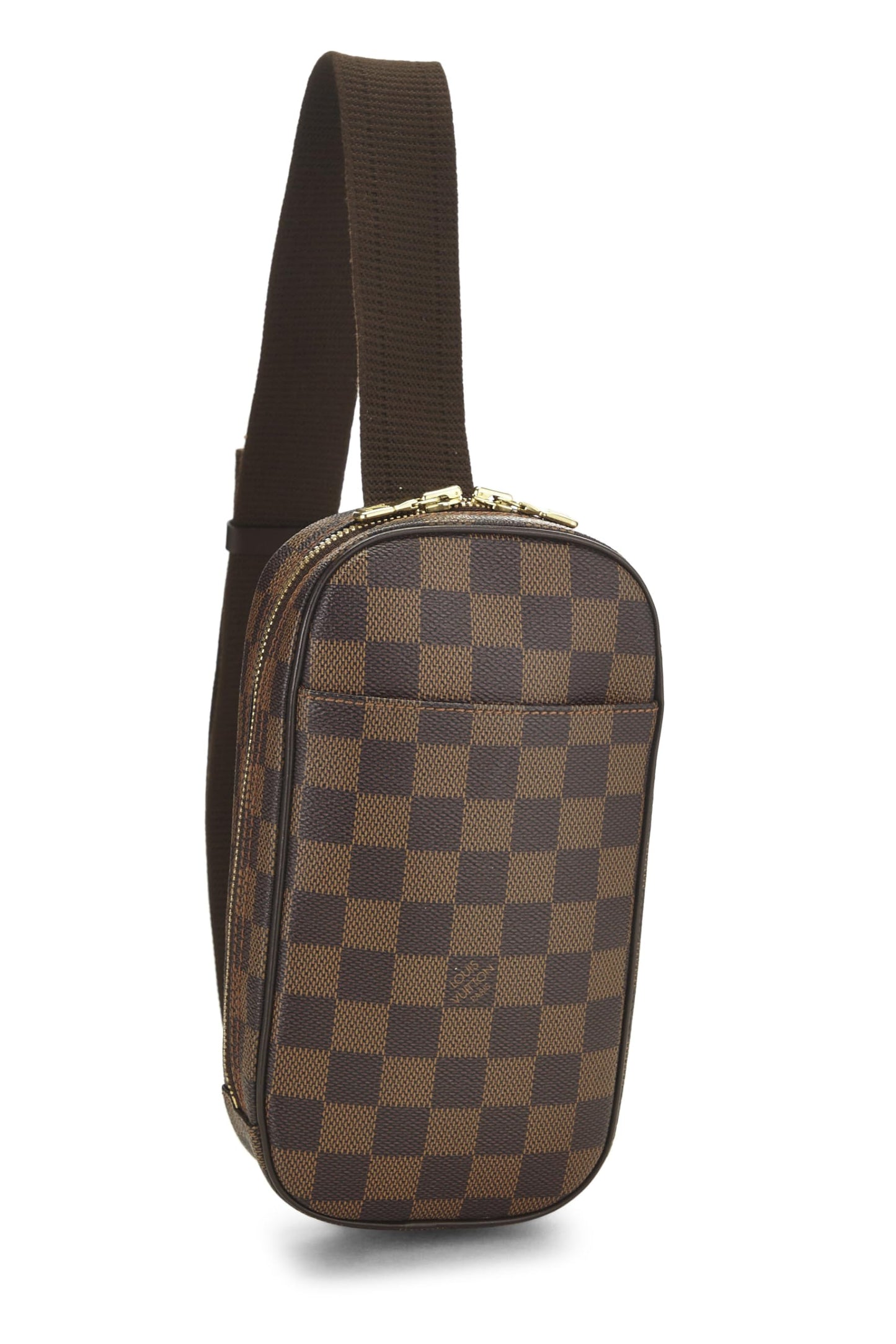 Louis Vuitton, Pre-Loved Damier Ebene Canvas Pochette Gange, Brown