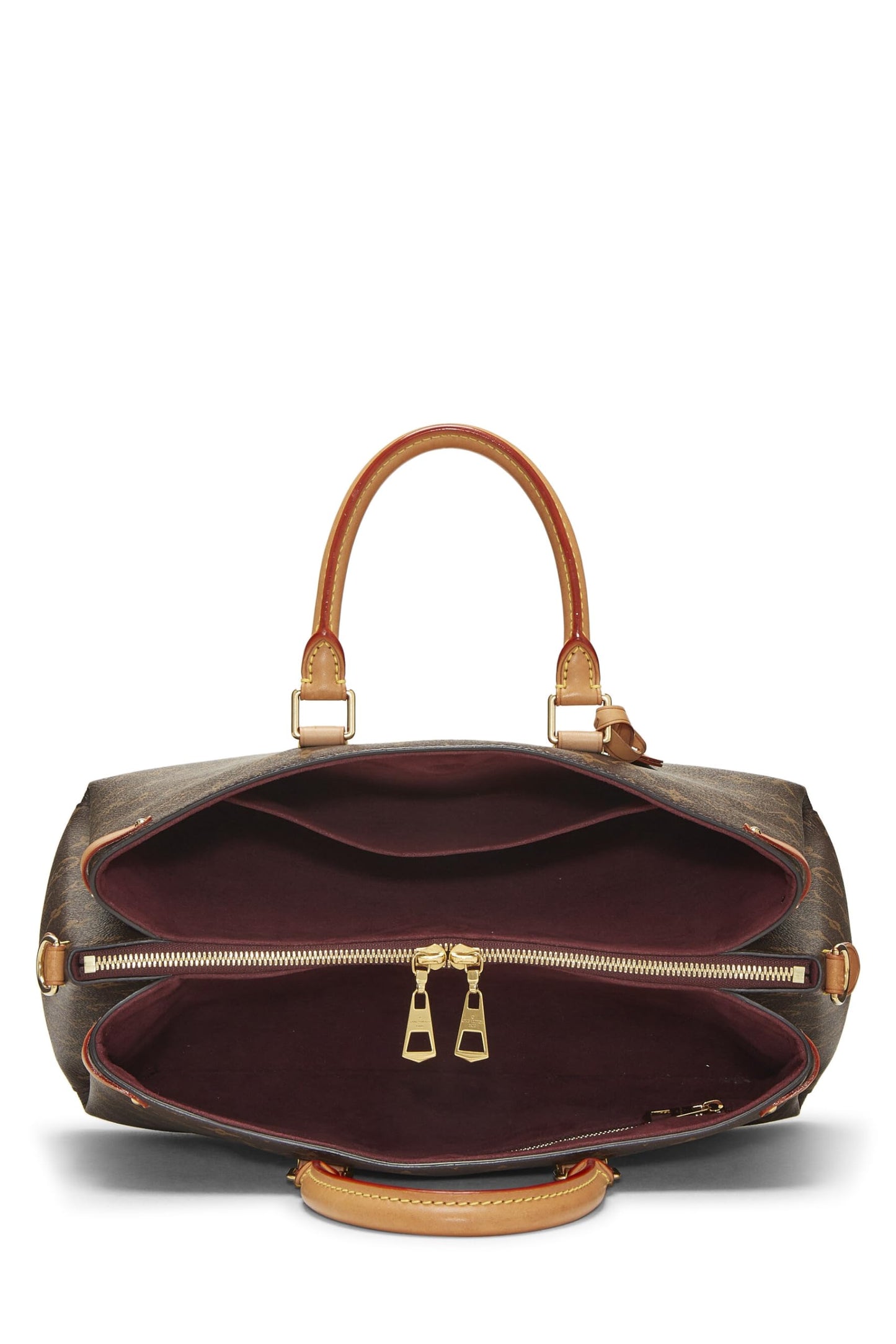 Louis Vuitton, Soufflot MM NM en toile Monogram d'occasion, marron