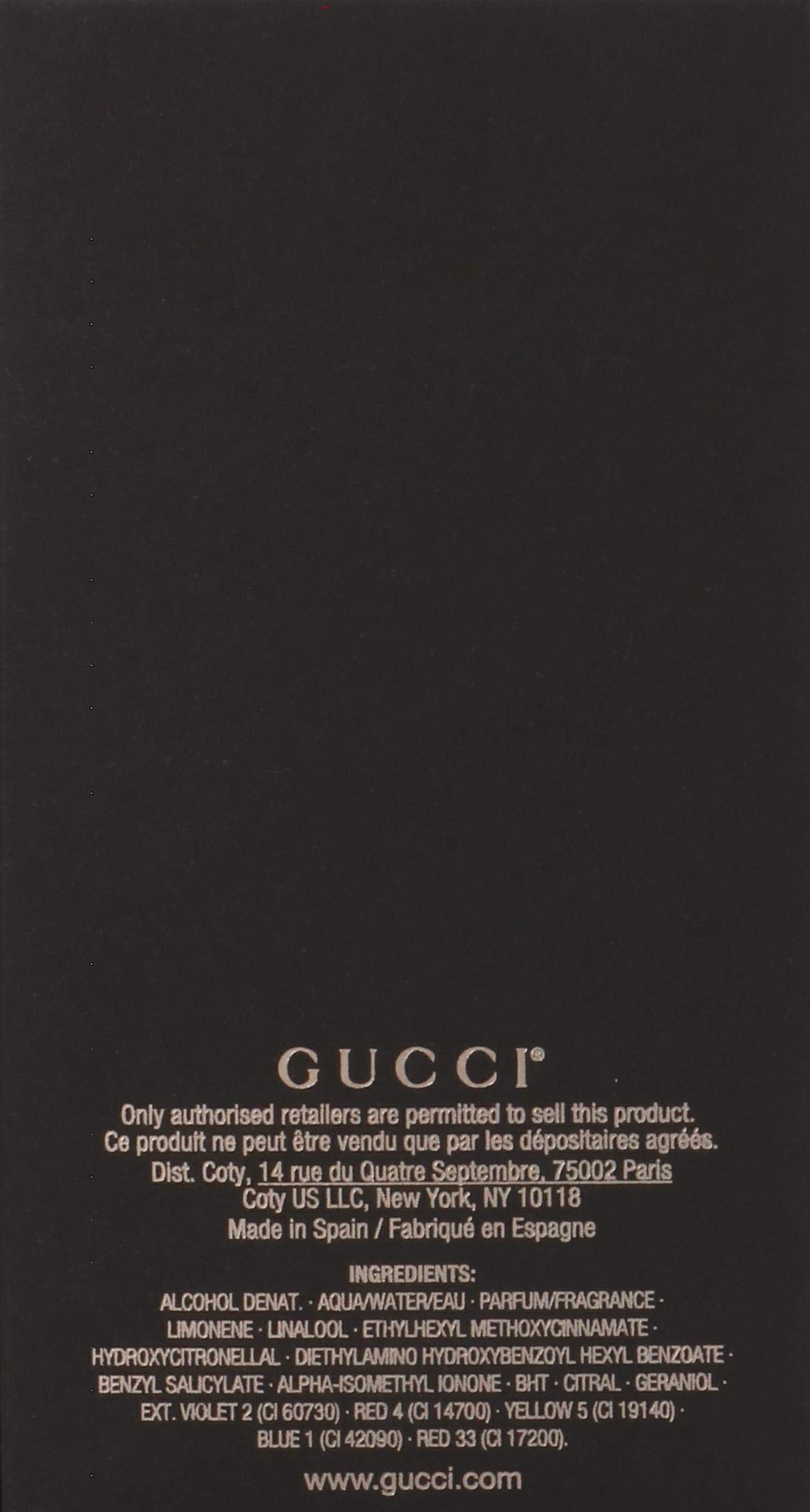 Gucci Guilty de Gucci pour homme Eau de Toilette Spray, 3 Fl Oz (Pack de 1)