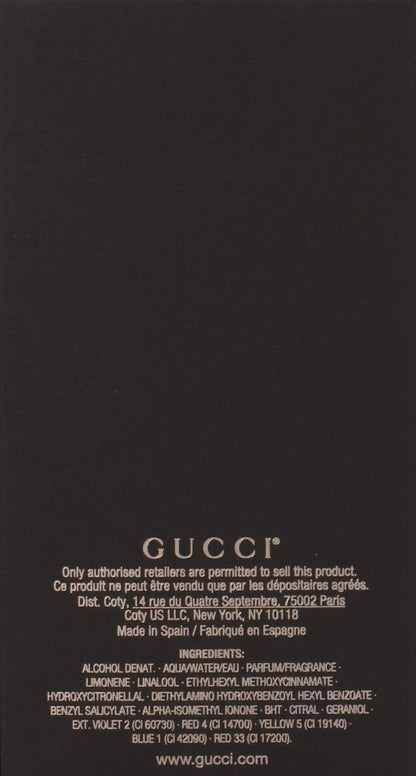 Gucci Guilty de Gucci pour homme Eau de Toilette Spray, 3 Fl Oz (Pack de 1)