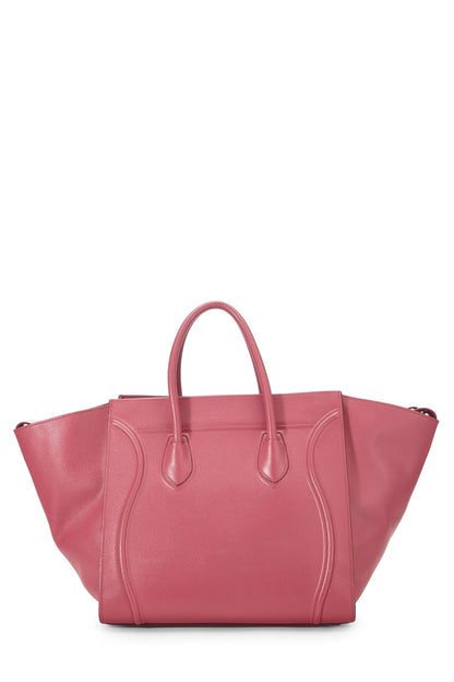 Céline, Phantom Medium en cuir rose d'occasion, rose