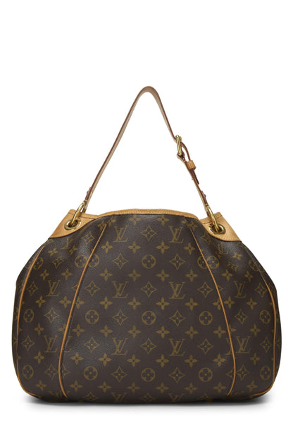 Louis Vuitton, Galliera PM en toile Monogram d'occasion, marron