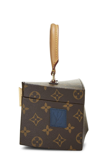 Louis Vuitton, Coffret torsadé en toile Monogram Frank Gehry x Louis Vuitton d'occasion, marron