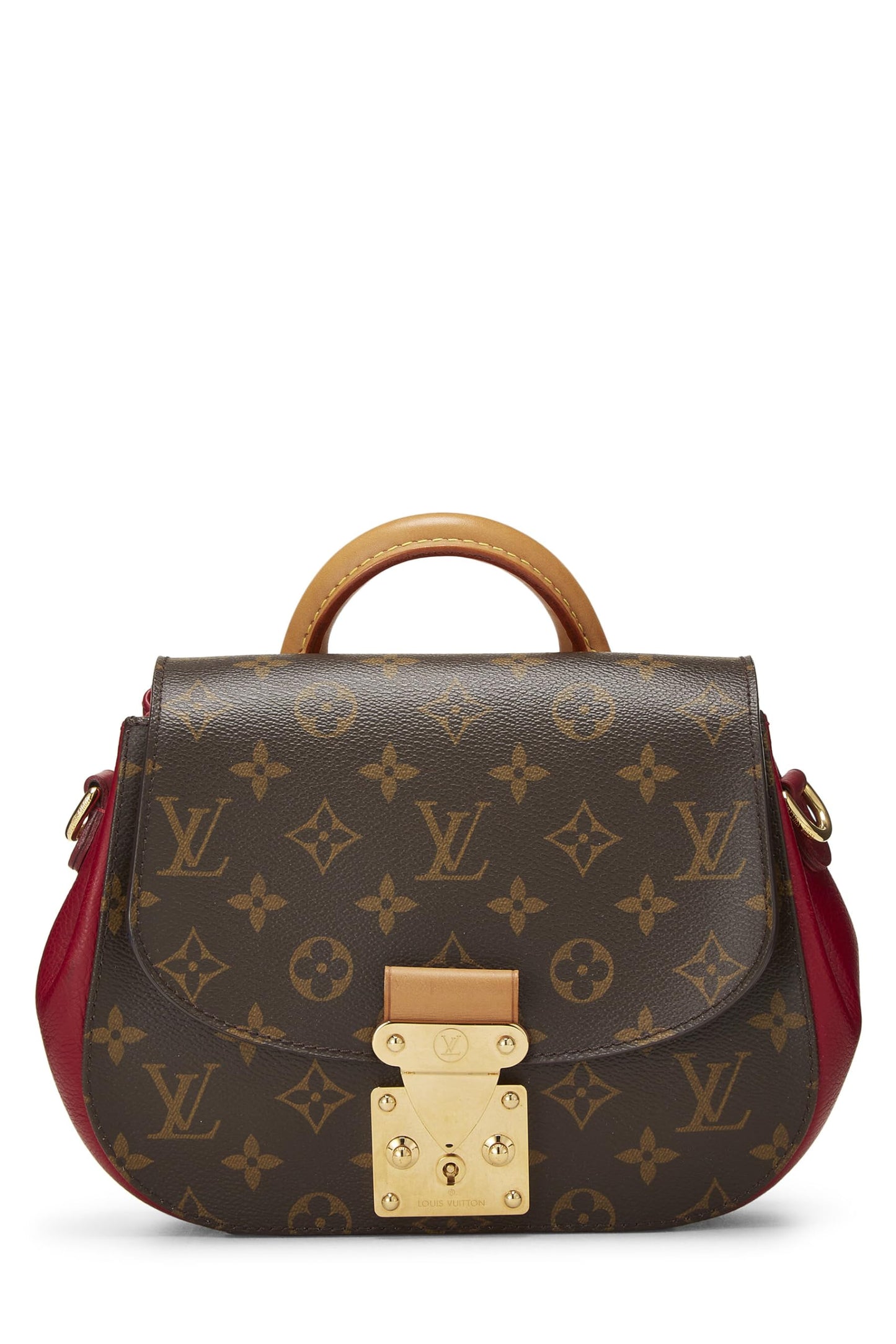 Louis Vuitton, Pre-Loved Eden PM de lona con monograma color burdeos, Rojo