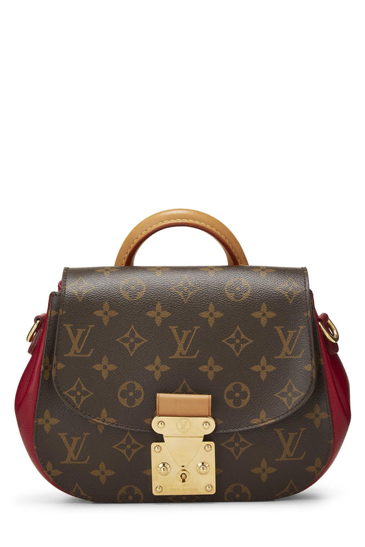 Louis Vuitton, Pre-Loved Burgundy Monogram Canvas Eden PM, Red