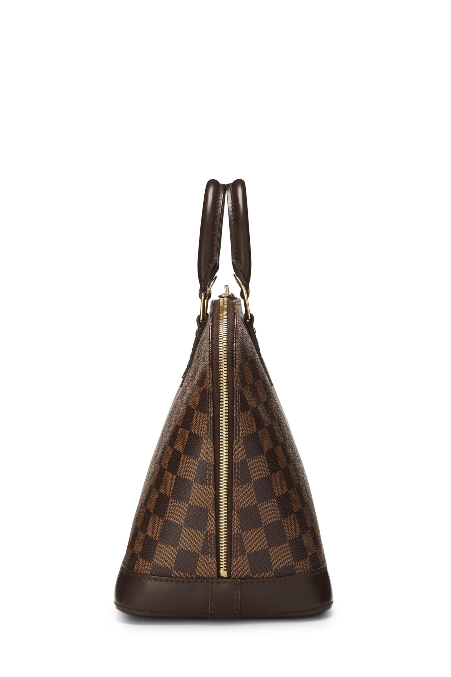 Louis Vuitton, Pre-Loved Damier Ebene Alma PM, Brown