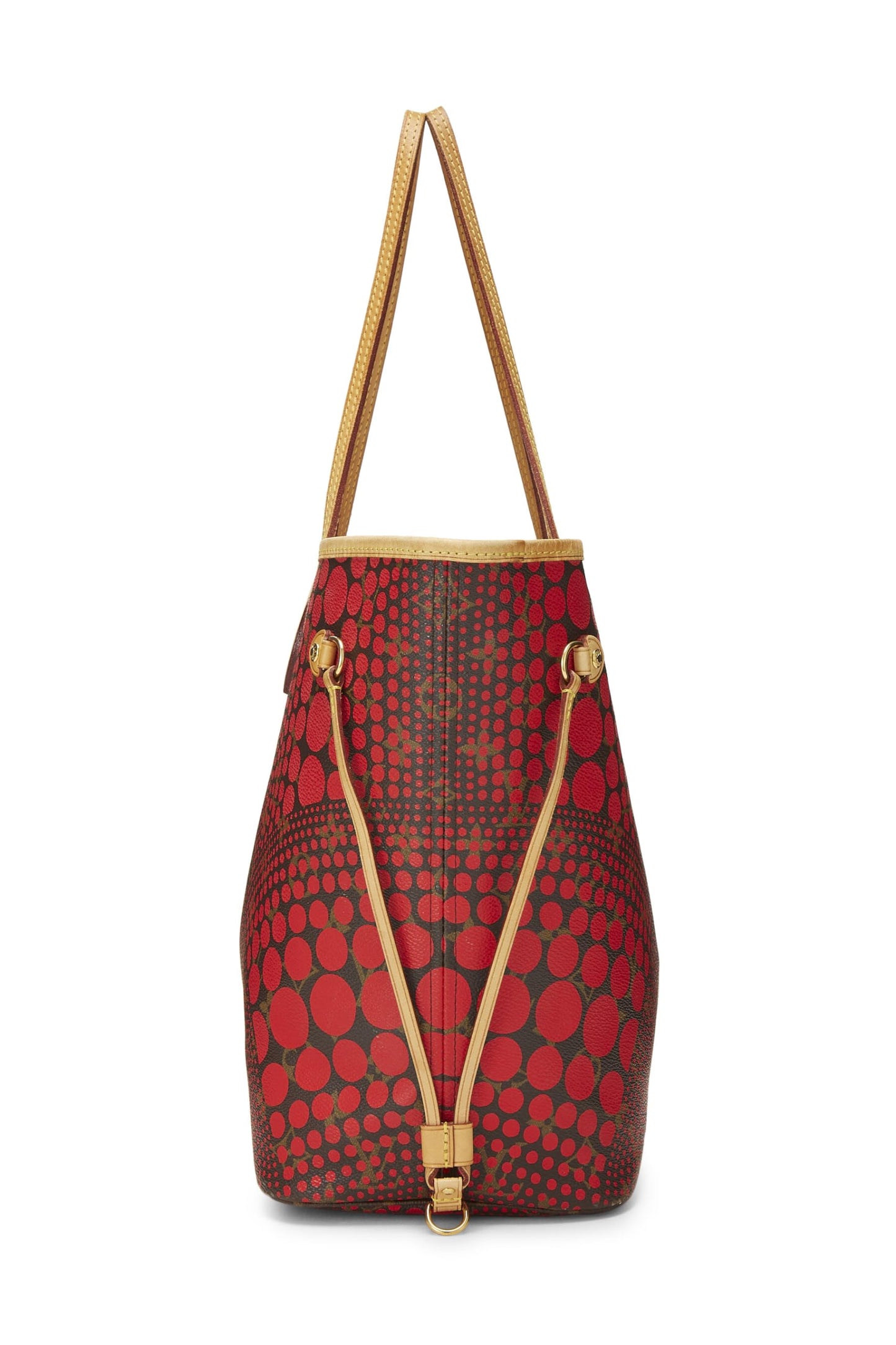 Louis Vuitton, Yayoi Kusama x Louis Vuitton Red Infinity Dots Monogram Canvas Neverfull MM, Rouge