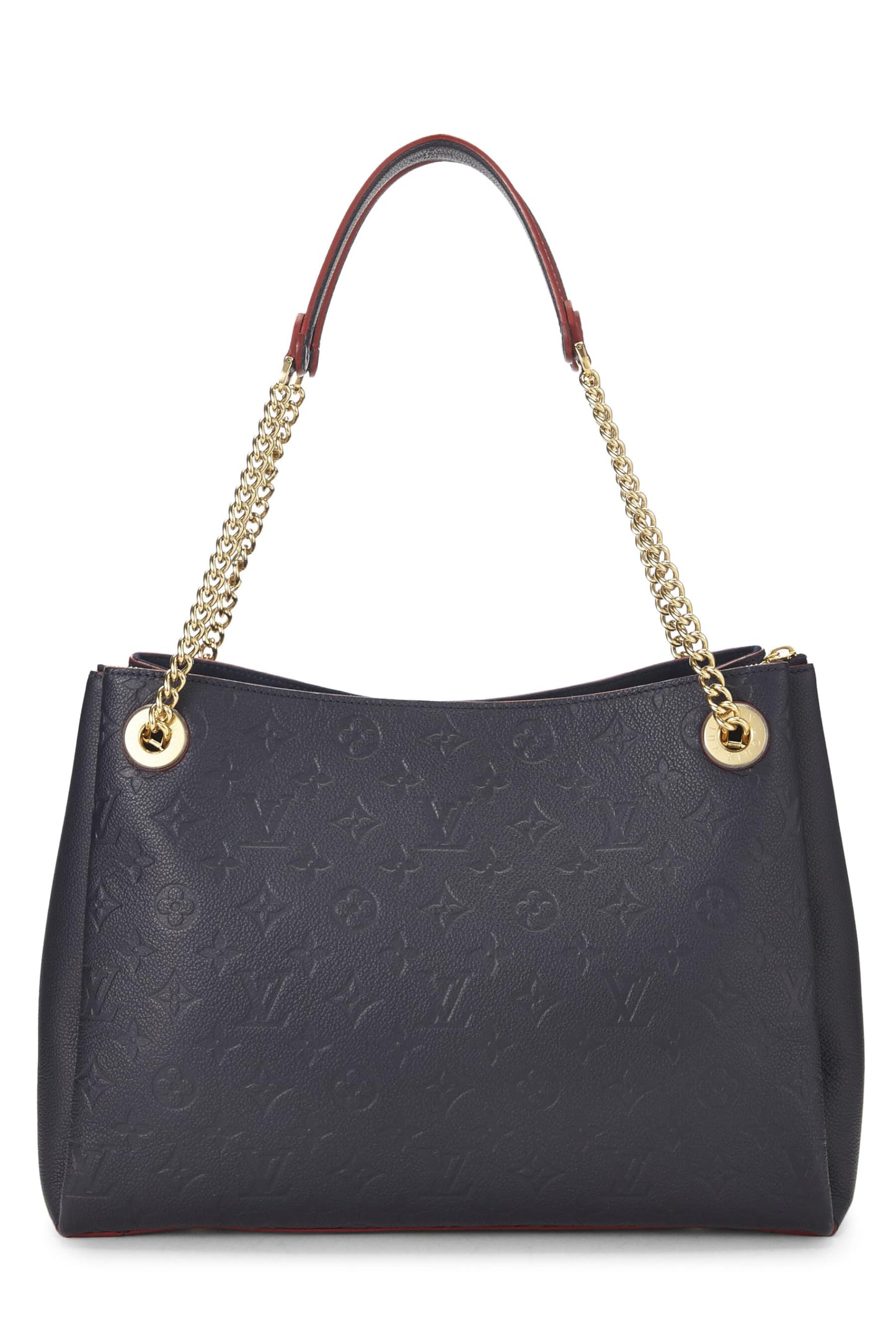 Louis Vuitton, Pre-Loved Blue Infini Monogram Empreinte Surene MM, Navy