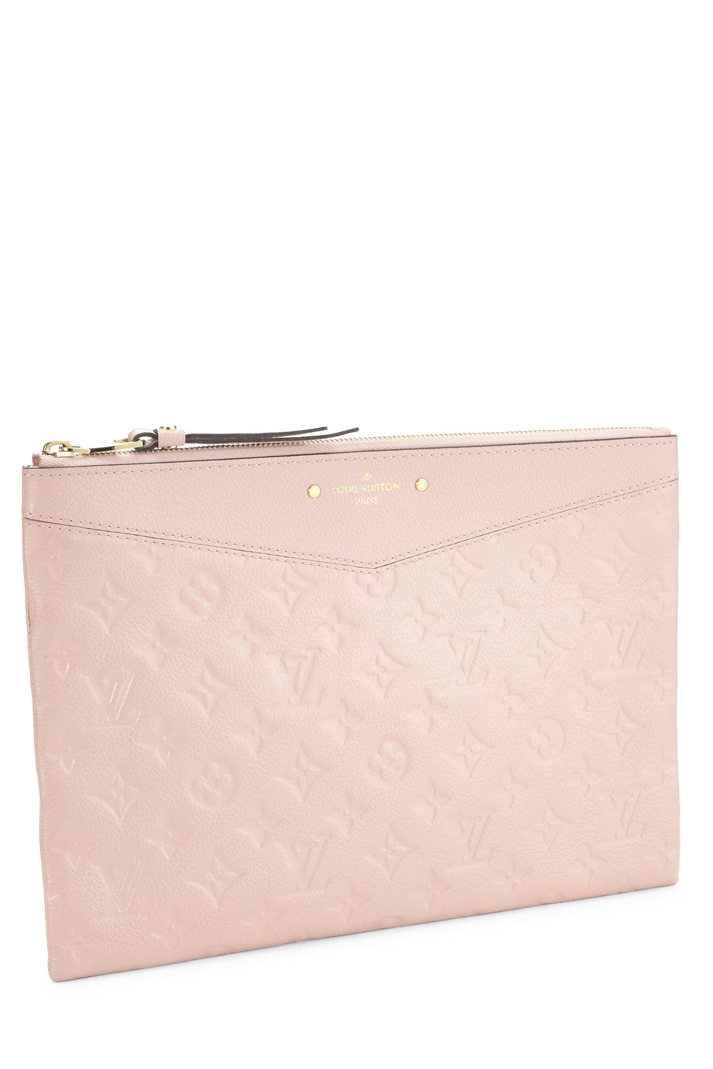 Louis Vuitton, Pochette quotidienne pré-aimée Rose Poudre Monogram Empreinte, Rose