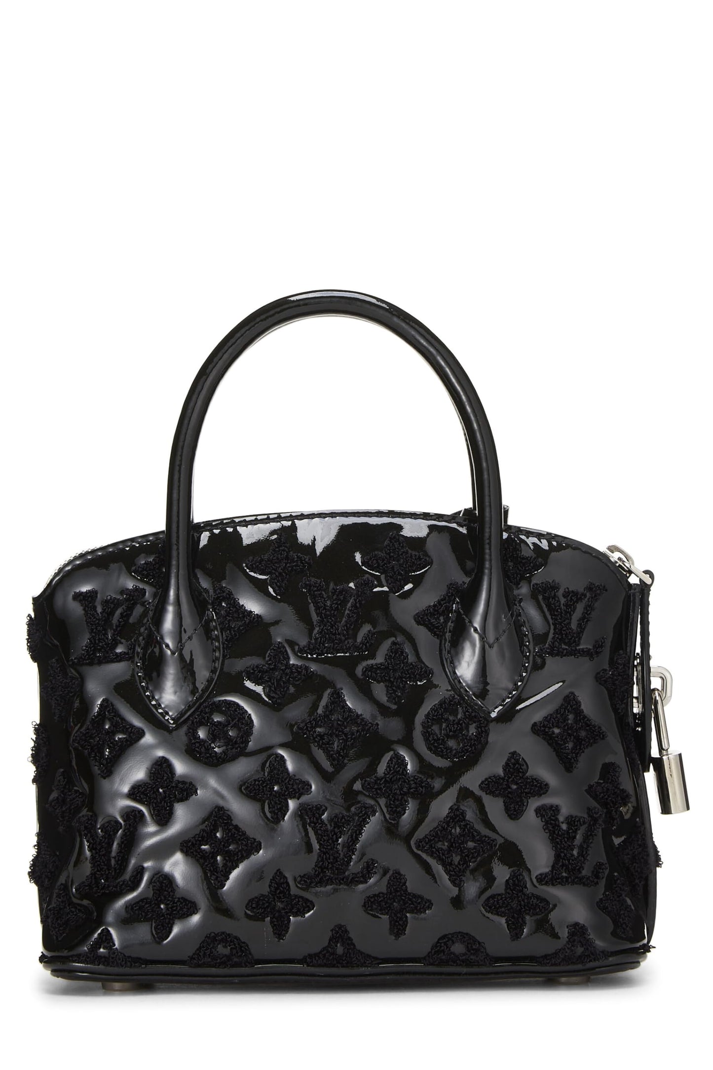 Louis Vuitton, Pre-Loved Black Monogram Fascination Lockit BB, Black