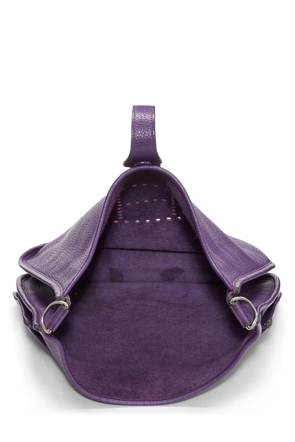 Hermès, Ultraviolet Clémence Evelyne III GM d'occasion, violet