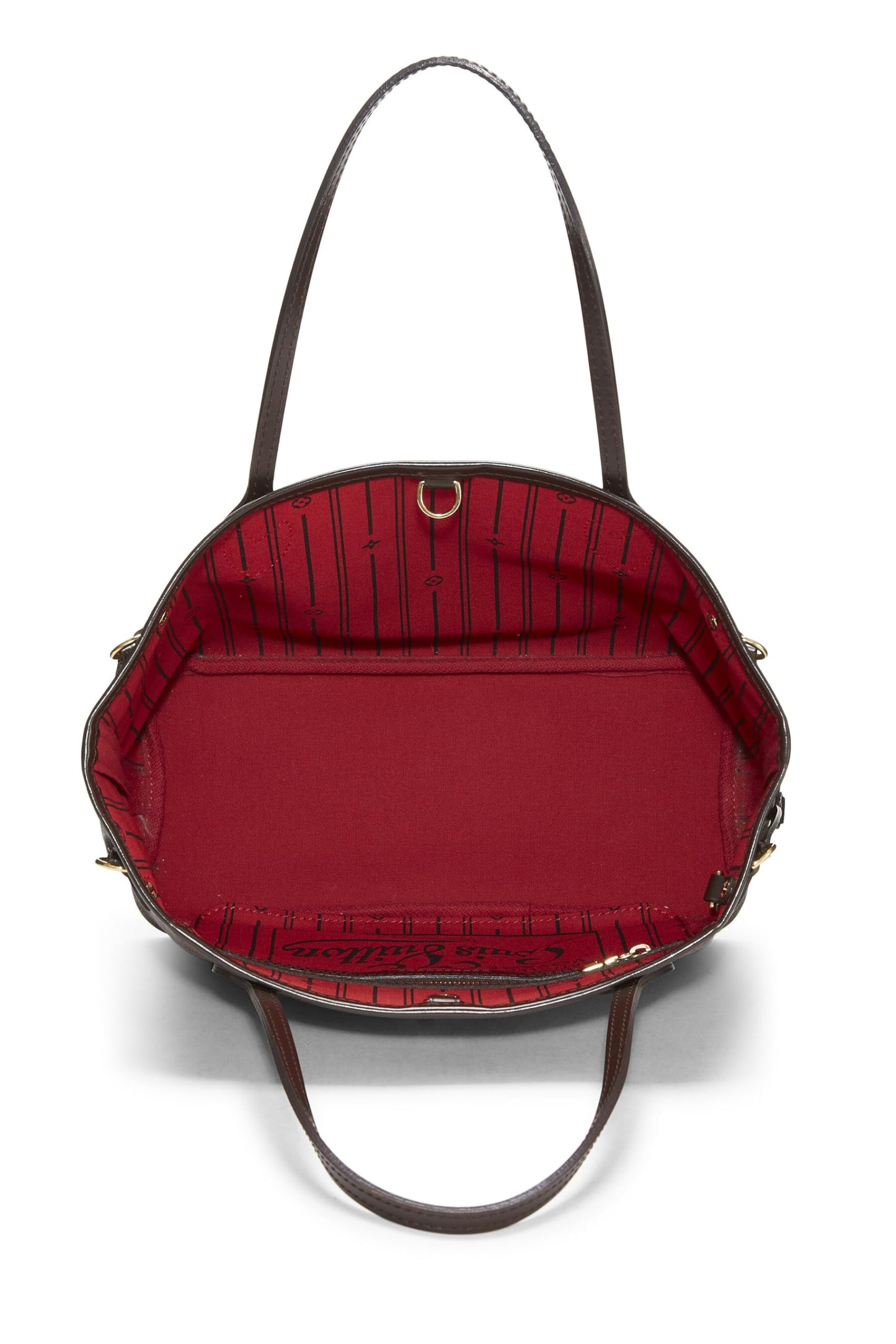 Louis Vuitton, Damier Ebene Neverfull PM d'occasion, marron