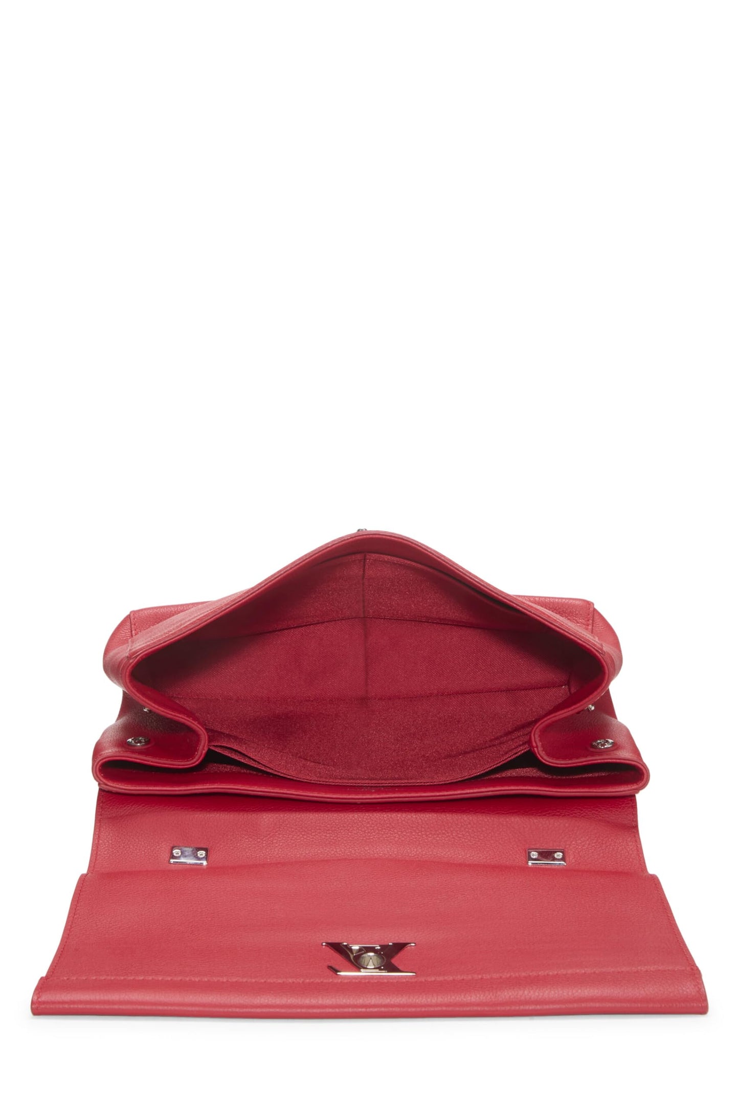 Louis Vuitton, Lockme II en cuir rouge d'occasion, rouge