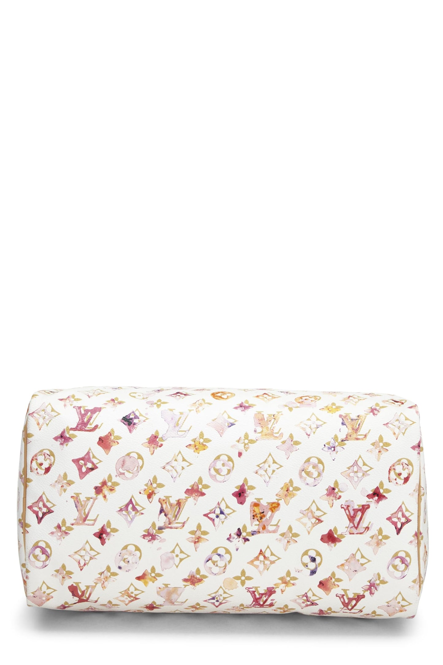 Louis Vuitton, Richard Prince x Louis Vuitton Monogram Watercolor Speedy 35 d'occasion, blanc