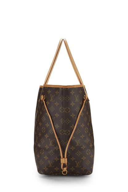 Louis Vuitton, Neo Neverfull GM en toile Monogram rose d'occasion, rose