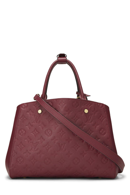 Louis Vuitton, Monogramme Aurore Pré-Aimé Empreinte Montaigne MM, Violet