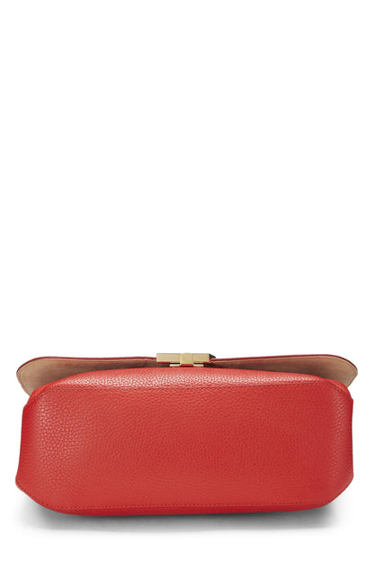 Louis Vuitton, Pre-Loved Red Taurillon Leather Volta, Red