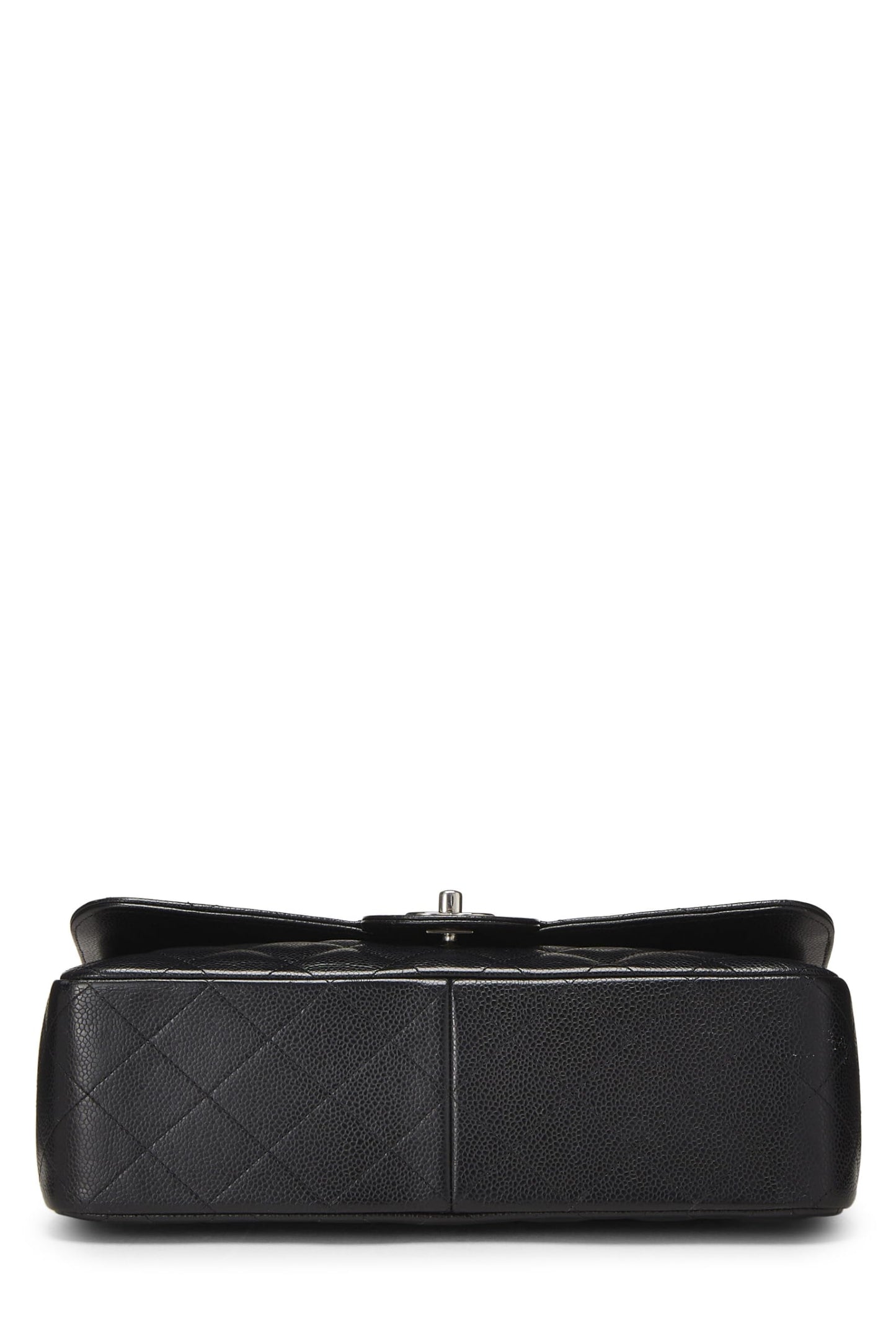 Chanel, Pre-Loved Caviar acolchado negro New Classic Flap Jumbo, Negro