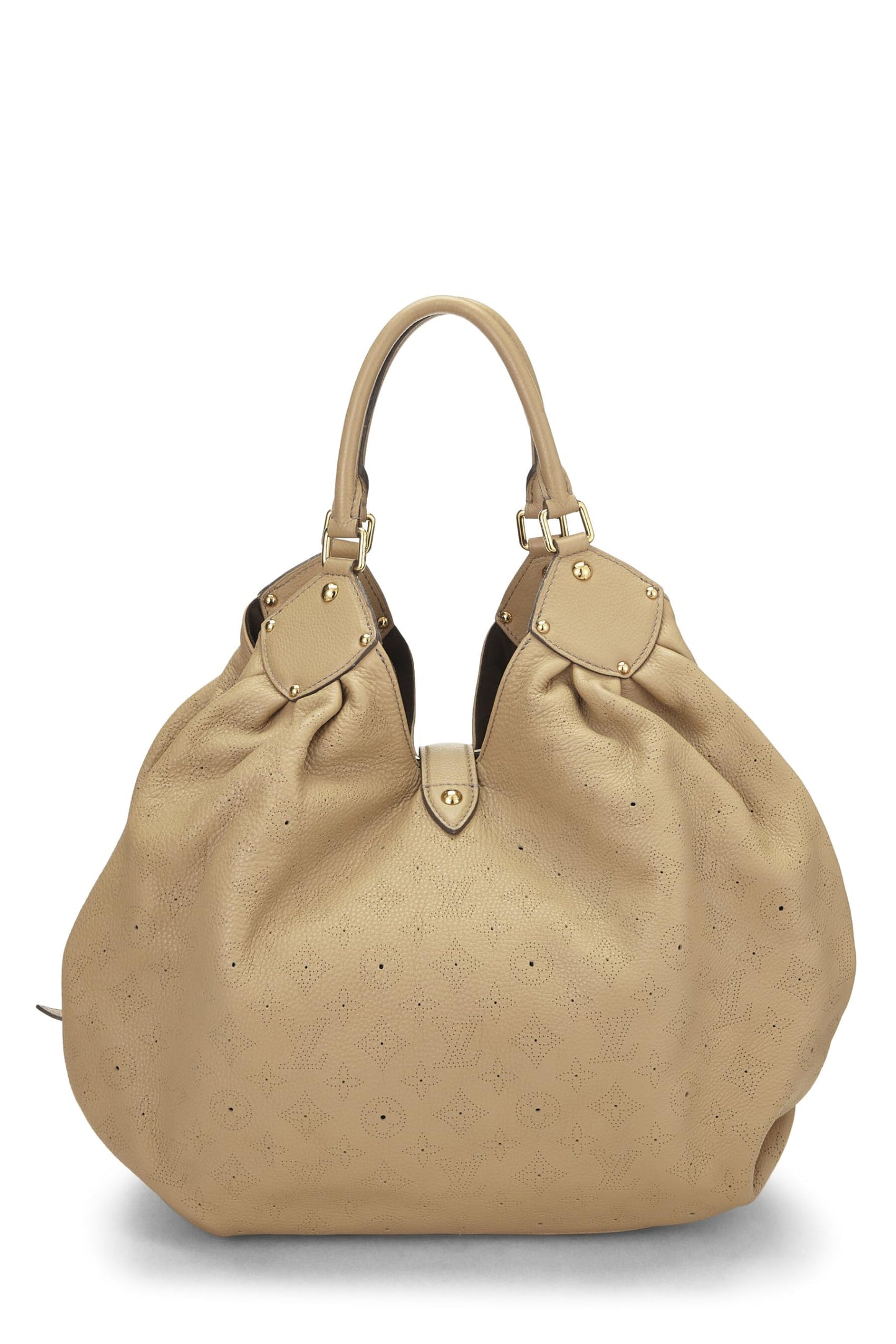 Louis Vuitton, Monograma Mahina XL beige Pre-Loved, Beige