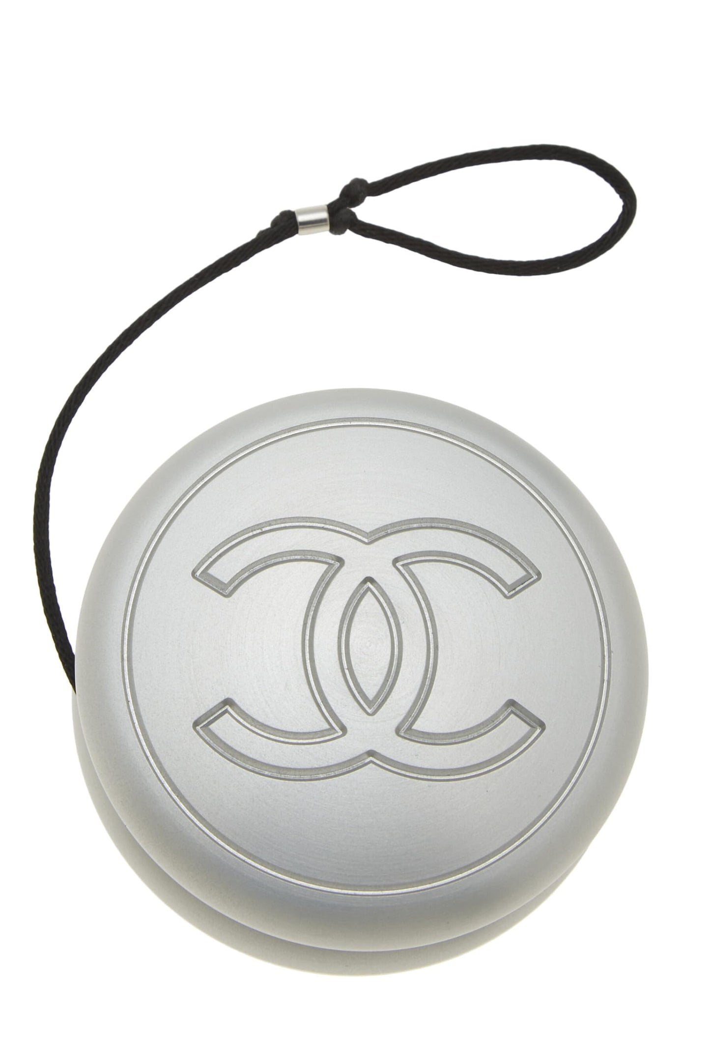 Chanel, Pre-Loved Silver 'CC' Logo Yo-Yo, Silver