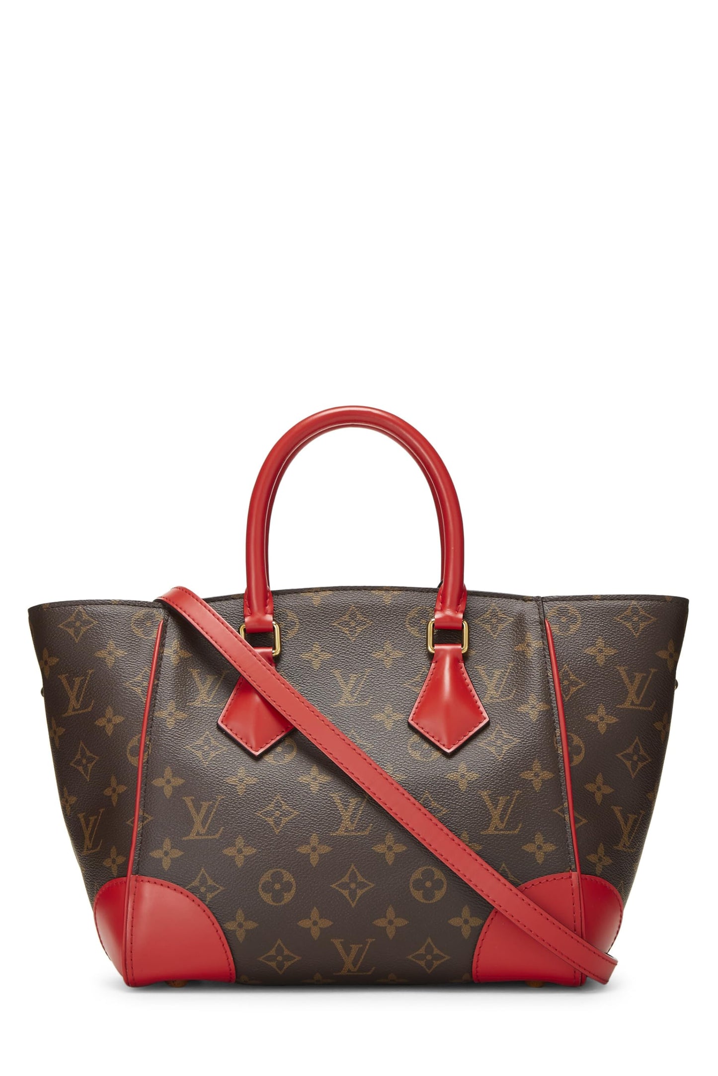 Louis Vuitton, Phenix PM en toile monogrammée rouge d'occasion, rouge