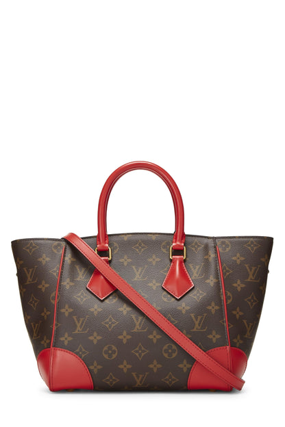 Louis Vuitton, Pre-Loved Red Monogram Canvas Phenix PM, Red