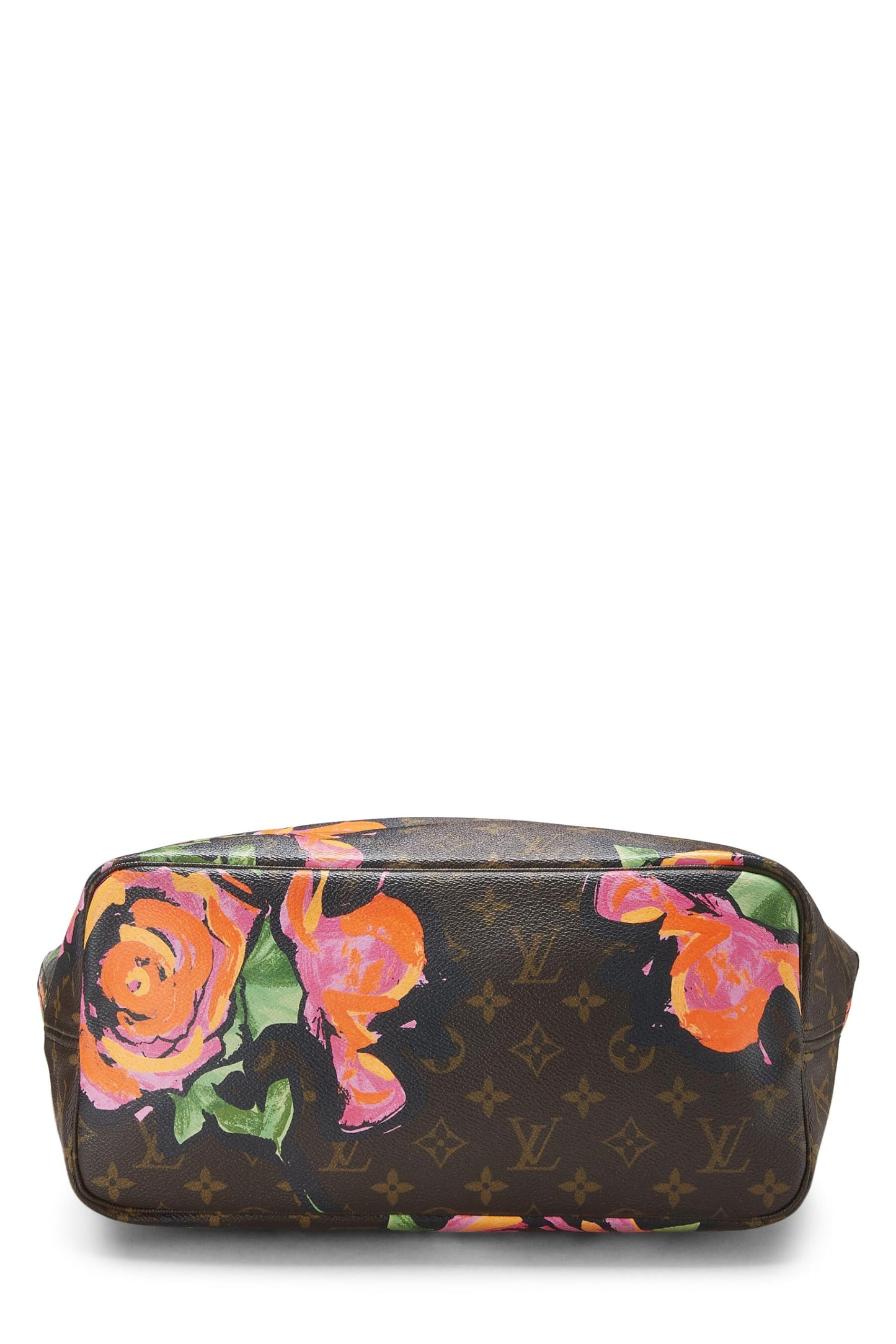 Louis Vuitton, Pre-Loved Stephen Sprouse x Louis Vuitton Monogram Canvas Roses Neverfull MM, Brown