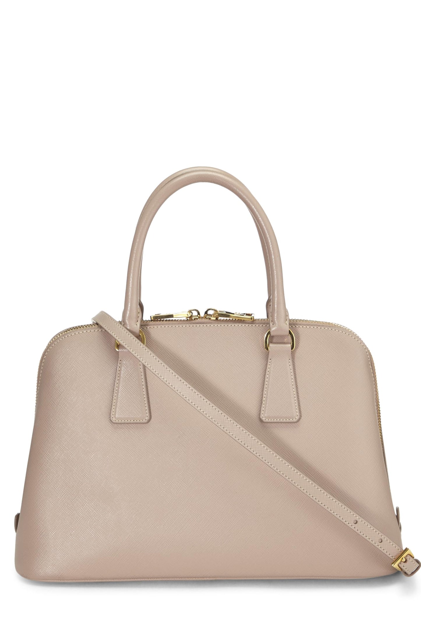 Prada, Promenade Medium Saffiano rose d'occasion, rose