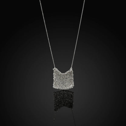 Sterling Silver Lucky Bag Necklace Design For Women