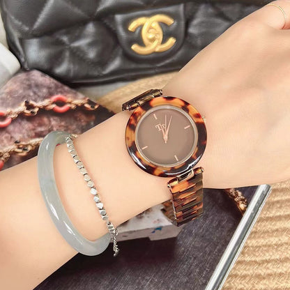 Montre pour femme Hawksbill Amber Retro Fashion Saving High Sense