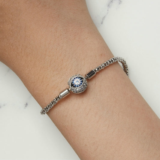 Bracelet de base en argent s925 avec petite ampoule