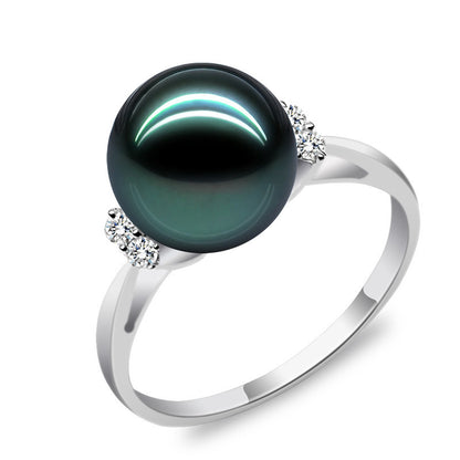 Natural Deep Sea Nanyang Pearl Ring