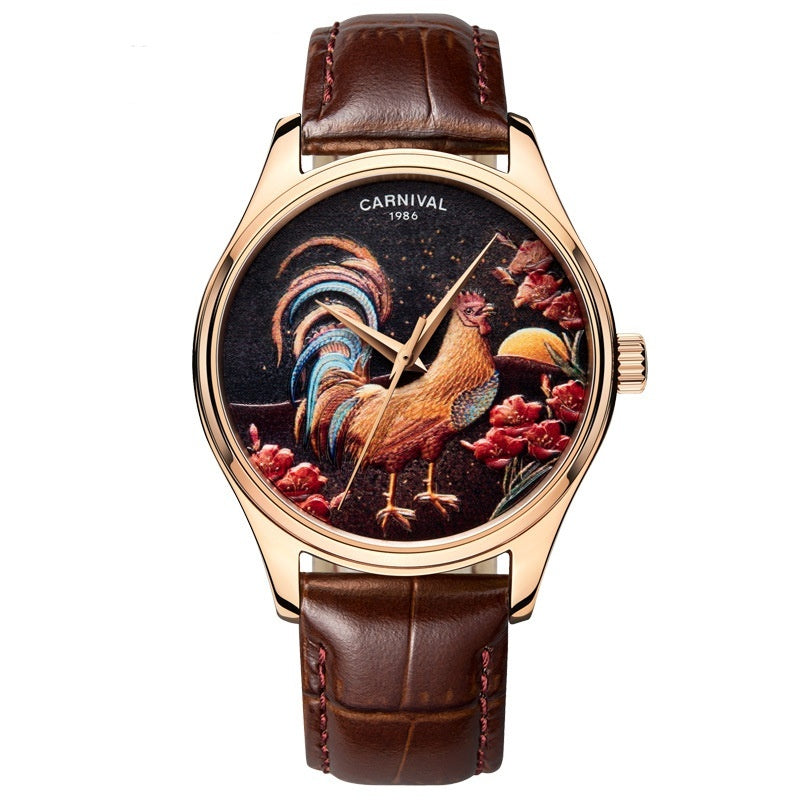 Nouvelle montre mouton avec animaux du zodiaque chinois