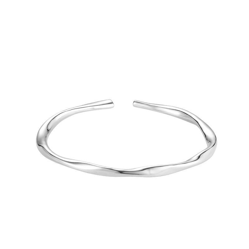 S999 Foot Silver Silver Jewelry Mobius Premium Bracelet