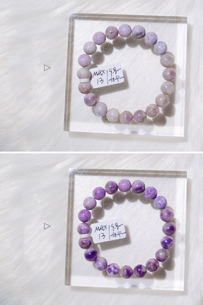 Natural Sodalite Bracelet Turns Purple In Sunlight